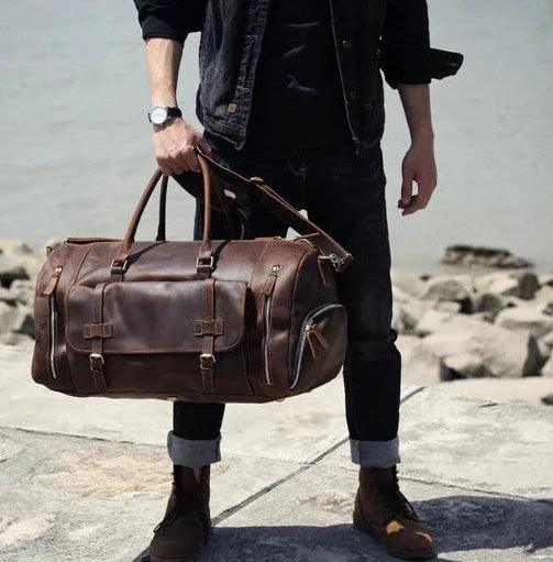 Bolsa de Viagem Nomad Leather Duffle