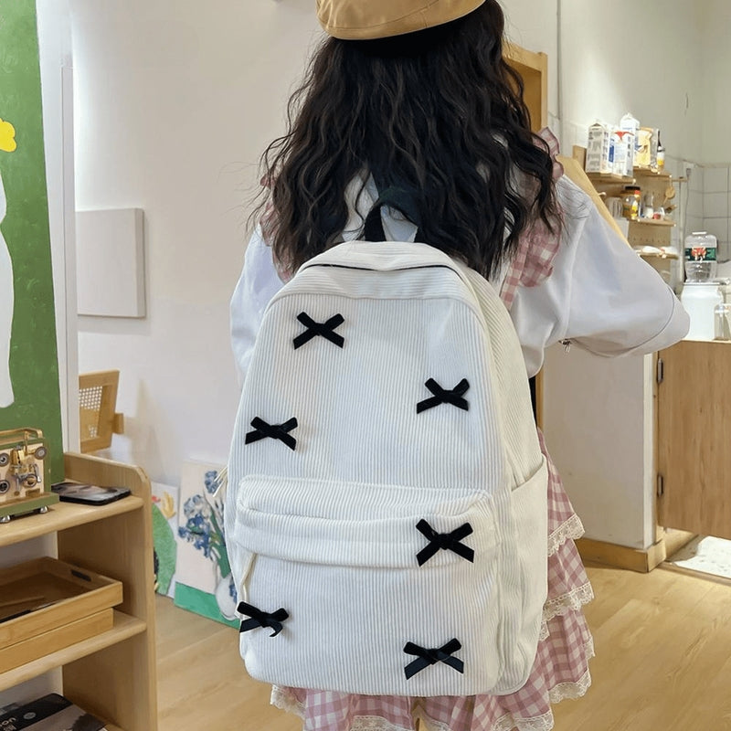 Mochila Feminina Aesthetic - Volta as Aulas Morada