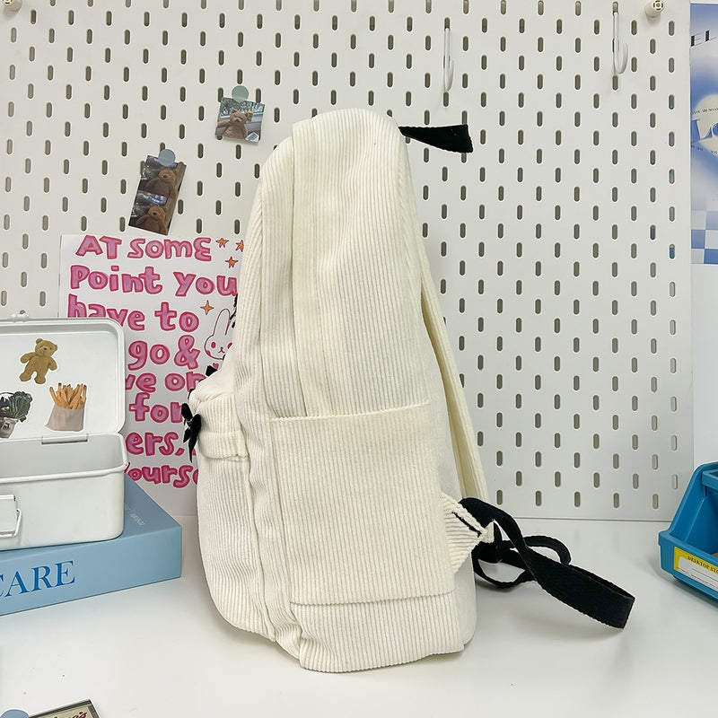 Mochila Feminina Aesthetic - Volta as Aulas Morada