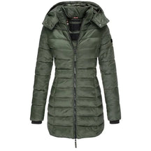 Jaqueta Parka Feminina Puffer Justa ao Corpo - Loja Morada