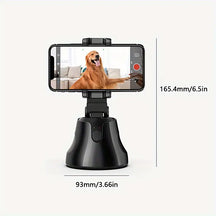 Suporte de Tripé para Celular com Rastreamento Automático de Rotação de 360 Graus, Bastão de selfie com Controle Remoto