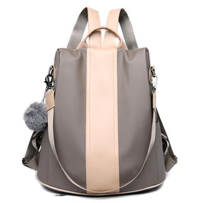 Mochila Feminina Rivet Antifurto  - Material Nylon - Impermeável