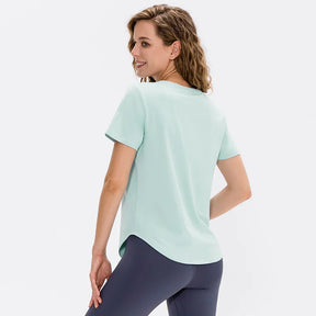 Camisa Feminina Running Training - Transpirável - Secagem Rápida - Ultraleve