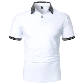 Camisa Masculina  Polo Costela de Lapela