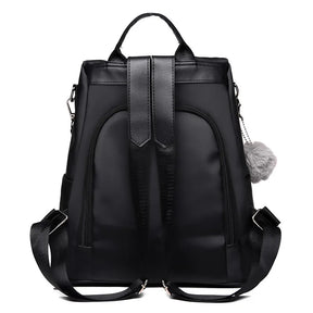 Mochila Feminina Rivet Antifurto  - Material Nylon - Impermeável