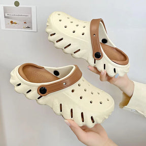 Sandália Masculina Crocs Smile Fashion Paris