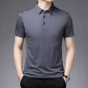 Camisa Masculina Casual Slim Polo Empresarial