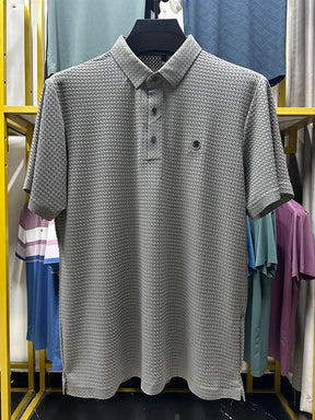 Camisa Masculina Casual Cavall Polo Waffle