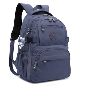 Mochila Feminina Morada Universitária - Material Nylon