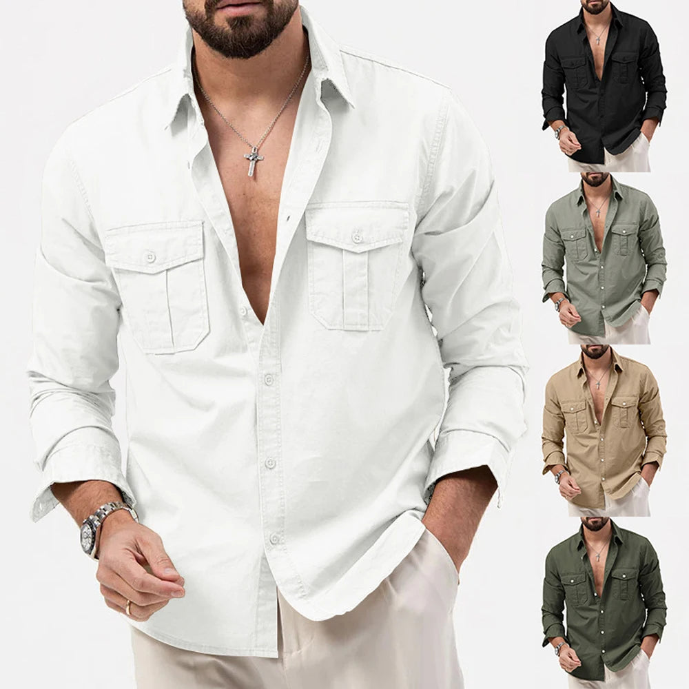 Camisa Masculina Veron Militar