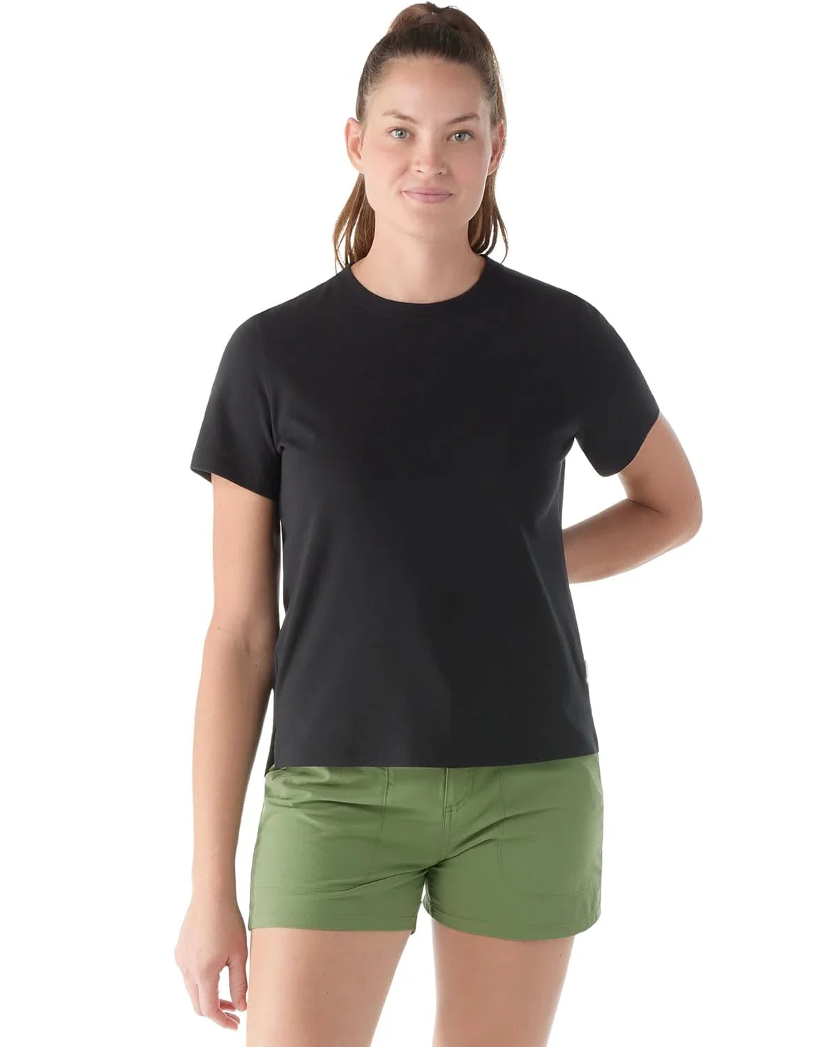 Camisa Feminina Esportiva Respirável Wicking