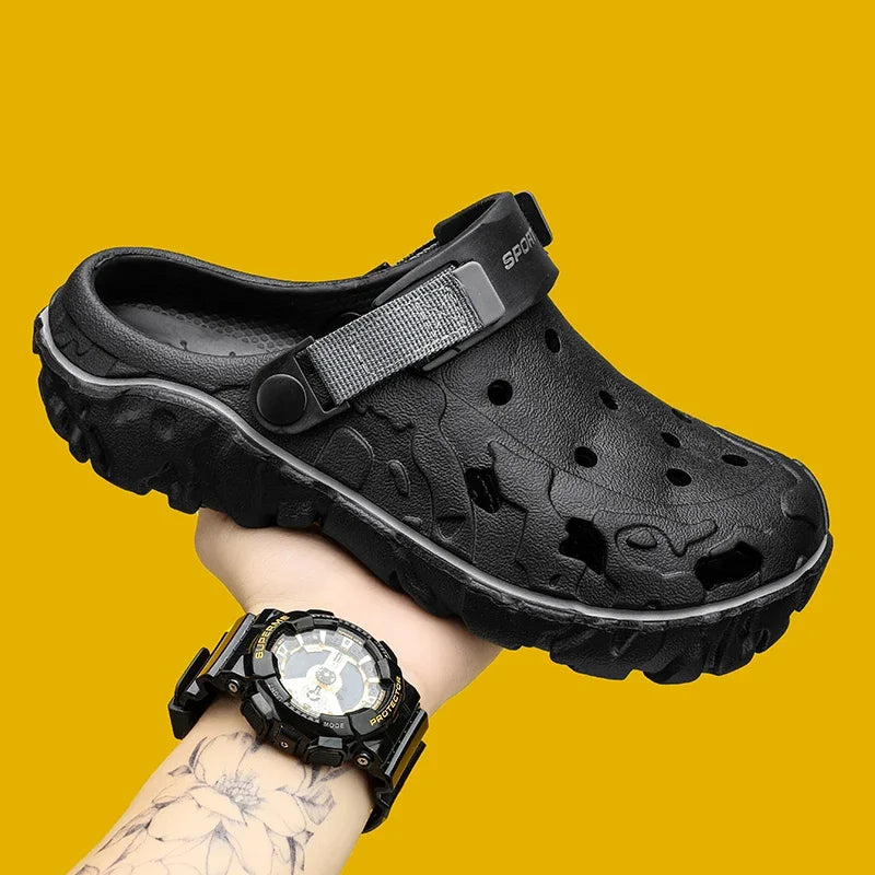 Sandália Masculina Crocs Crypton Robusta Comfort