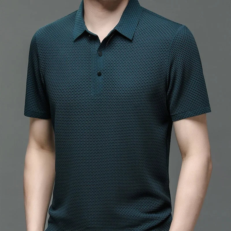 Camisa Masculina  Polo Wear Áspera de Manga Curta