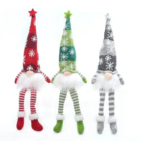 Decoração de Natal Fofo Gnomos com Luzes Natalina
