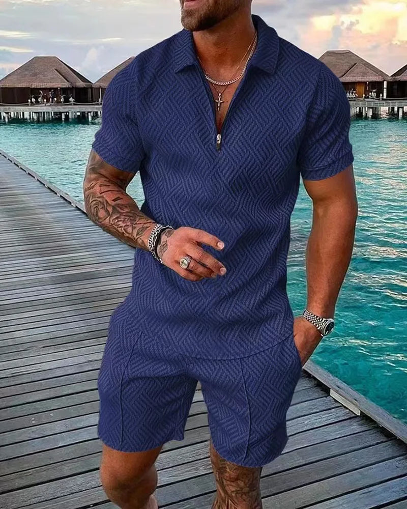 Conjunto Masculino Tauê Pulôver Verão