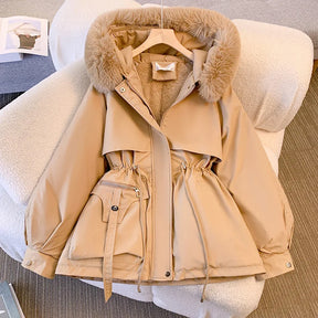 Jaqueta Feminina Inverno Parka Algodão