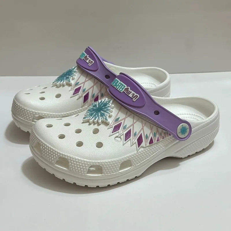 Sandália Feminina Crocs  Disney Estampado