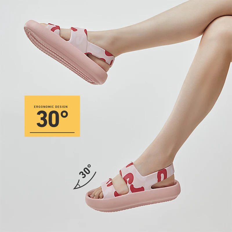 Chinelo Feminino Utune Slides Plataforma