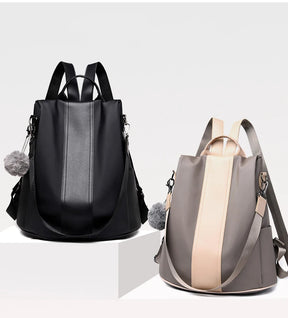 Mochila Feminina Rivet Antifurto  - Material Nylon - Impermeável