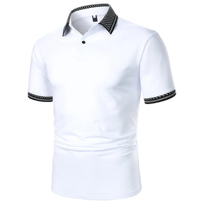 Camisa Masculina  Polo Costela de Lapela