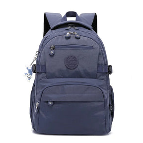 Mochila Feminina Morada Universitária - Material Nylon