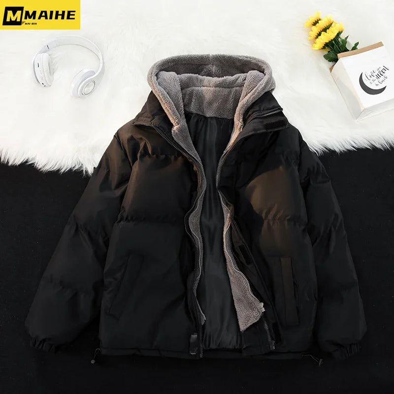 Jaqueta Masculina Parka Casual Térmico Caxemira