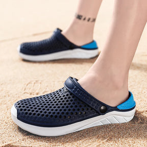 Sandália Masculina Ravata Crocs Praiana Verão Morada