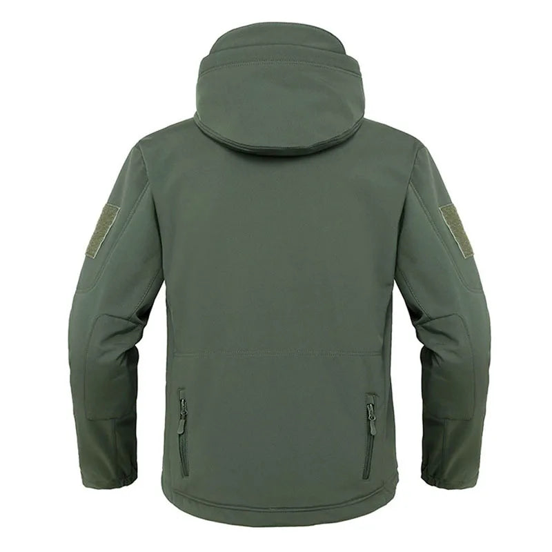 Jaqueta Masculina Tactical Pele de Tubarão Impermeável