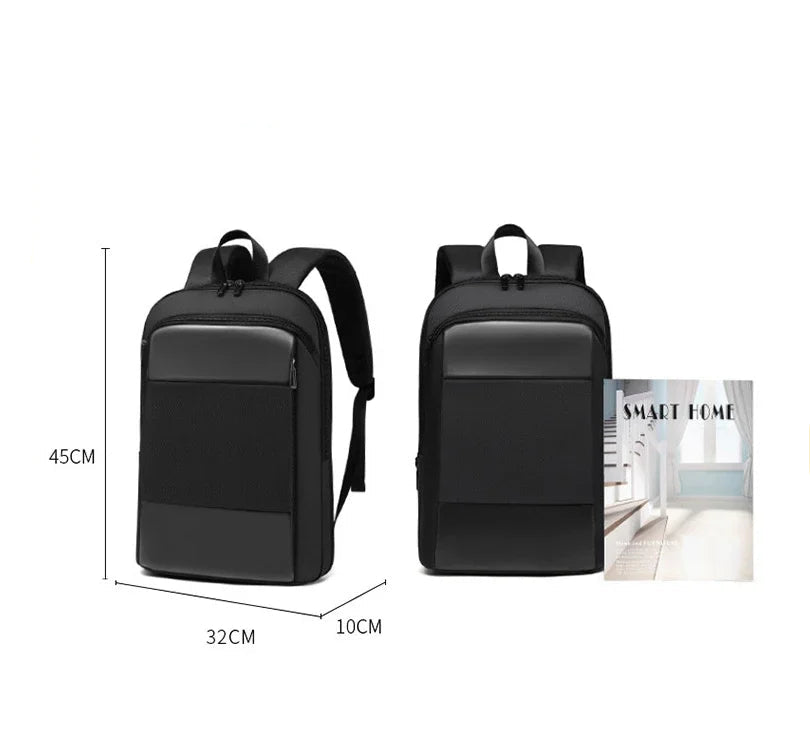 Mochila Executiva Zak 15,6 Polegadas - Impermeável - Porta USB - Antifurto