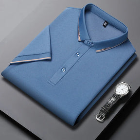 Camisa Masculina Polo de Algodão Monocromático