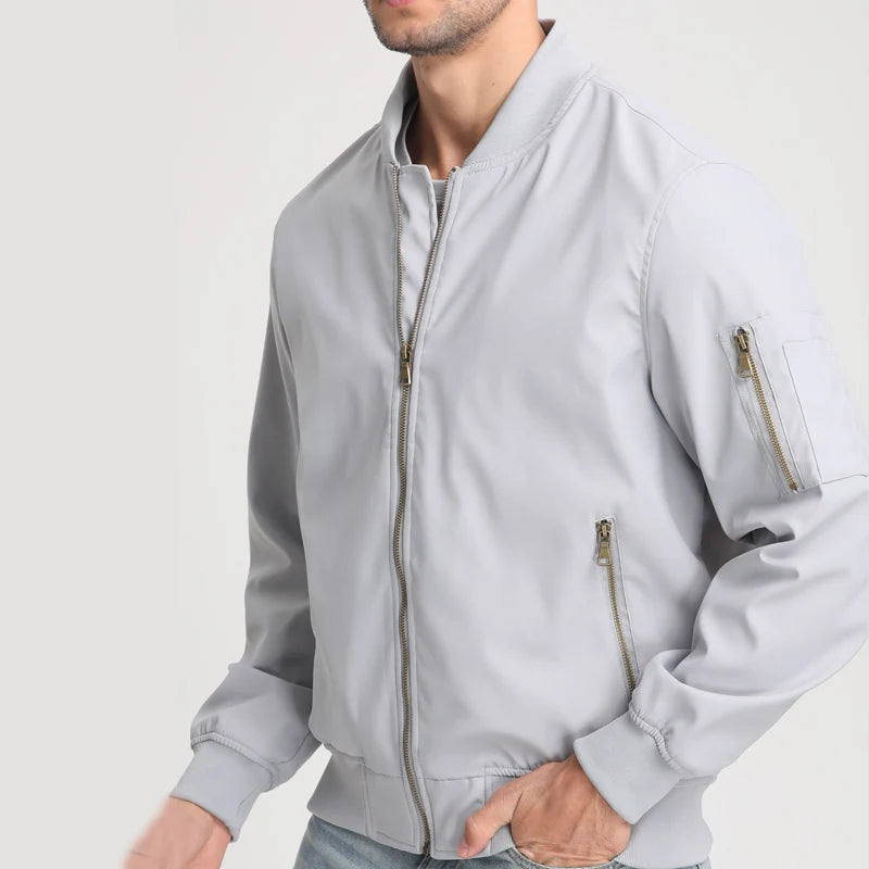 Jaqueta Masculina Bomber Formal de Negócios