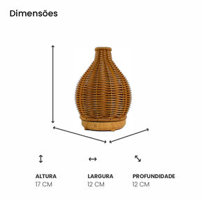 Umidificador De Ar Morada Prática Bambo
