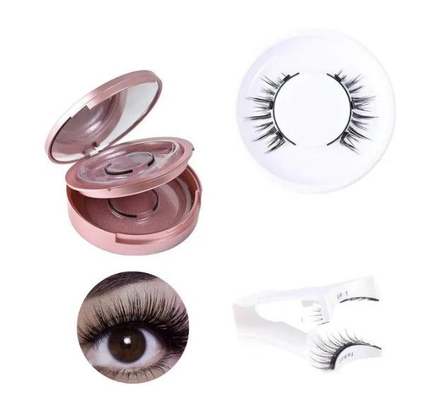 Cílios magnéticos Reutilizáveis Eyelashes™ + Aplicador de brinde - Loja Morada