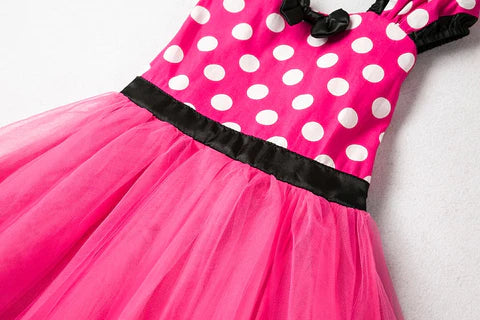 Fantasia Minnie Infantil Rosa Disney Loja Morada