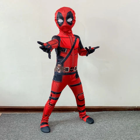 Fantasia Deadpool Infantil Loja Morada