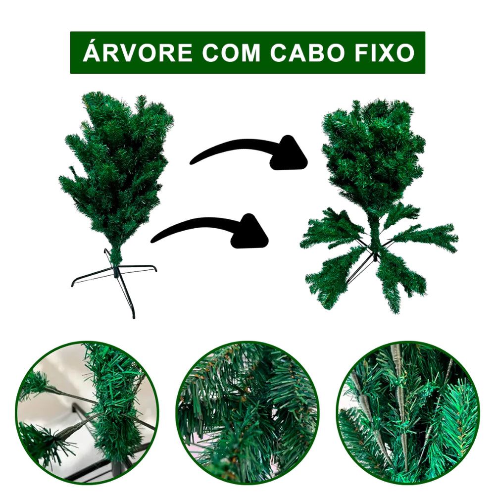 Arvore De Natal Pinheiro Tradicional - Lojas Morada ( PROMOÇÃO FINAL DE ANO )