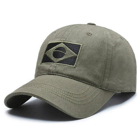 Boné de Pesca Unissex Bandeira do Brasil - Loja Morada