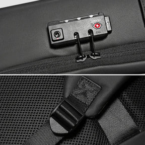 Mochila Leny Antifurto Impermeável Com Senha e Porta USB