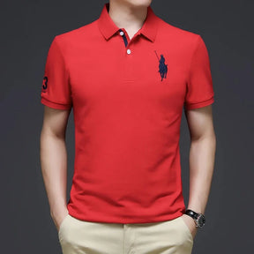 Camisa Masculina Polo Clássica Morada