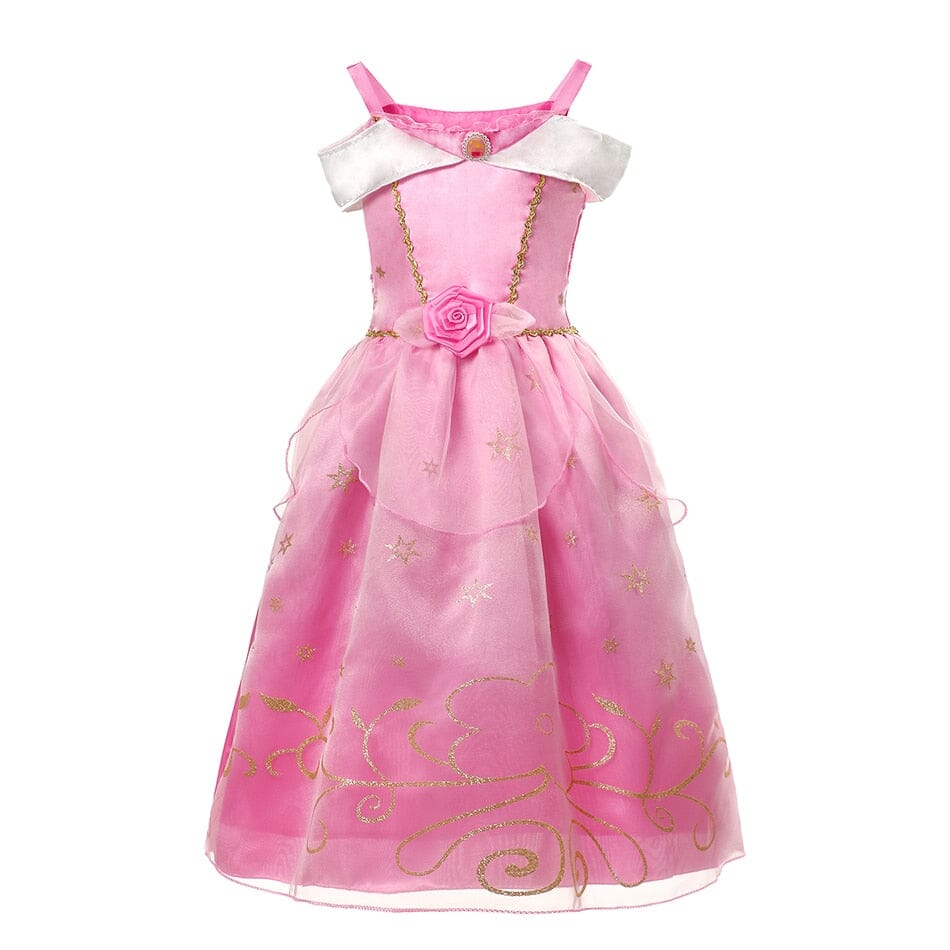 Vestido Fantasia Princesa Aurora - A Bela Adormecida - Loja Morada