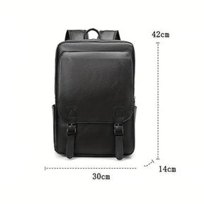 Mochila Executiva Britânica Para Notebook - Couro Legitimo