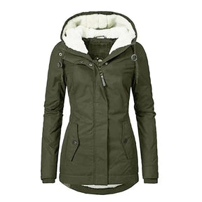 Jaqueta Parka Feminina Forrada com Lã para Inverno Glacier - Vermont ( PROMOÇÃO FINAL DE ANO )