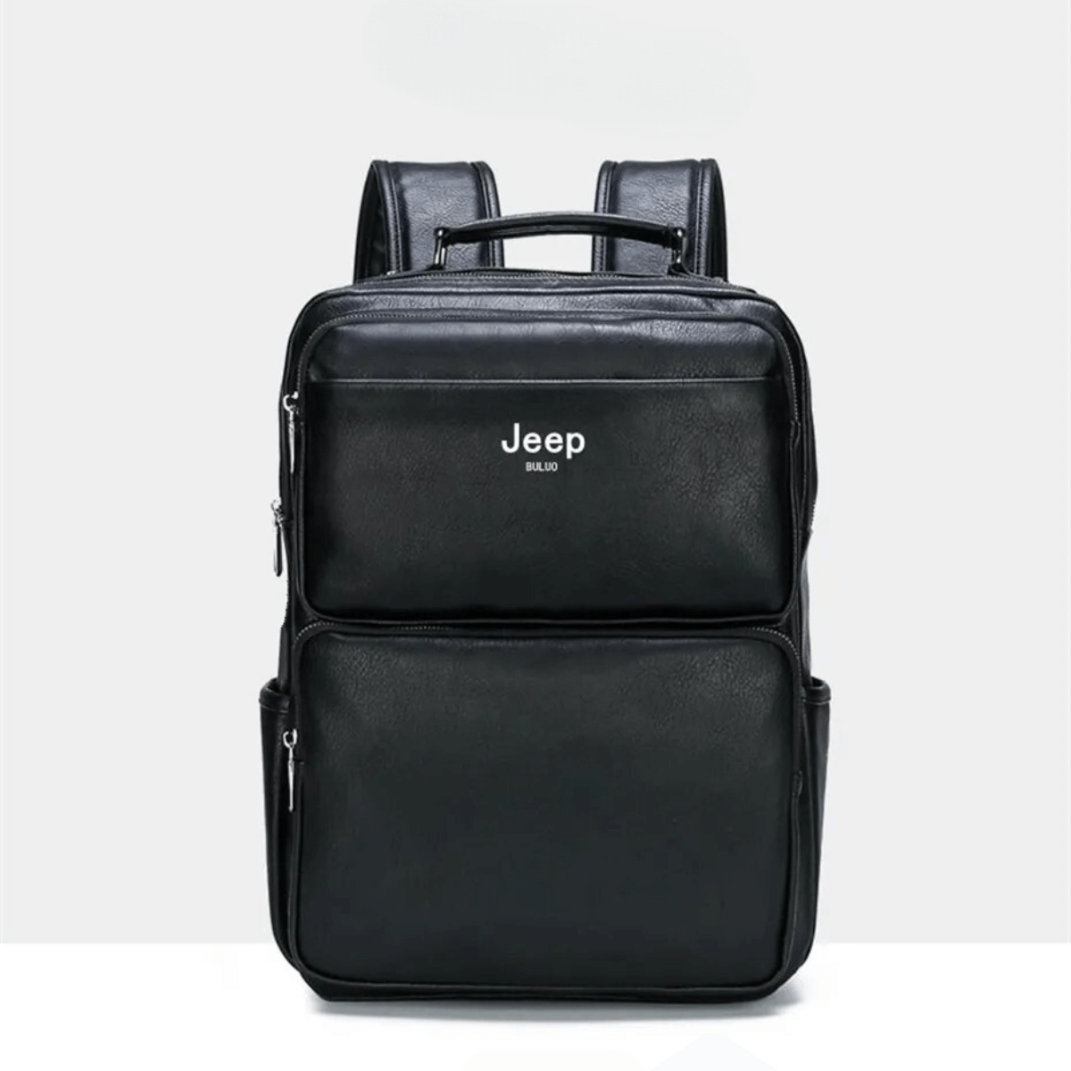 Mochila Executiva para Notebook Em Couro Jeep