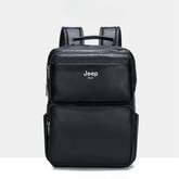 Mochila Executiva para Notebook Em Couro Jeep