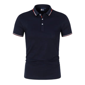 Camisa Masculina Casual Polo Slim Morada Fit