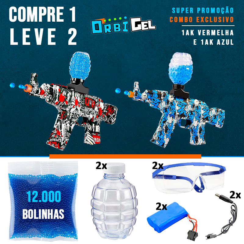 Lançadores OrbiGel AK - Loja Morada - Compre 1 Leve 2 (PROMOÇÃO 2025)