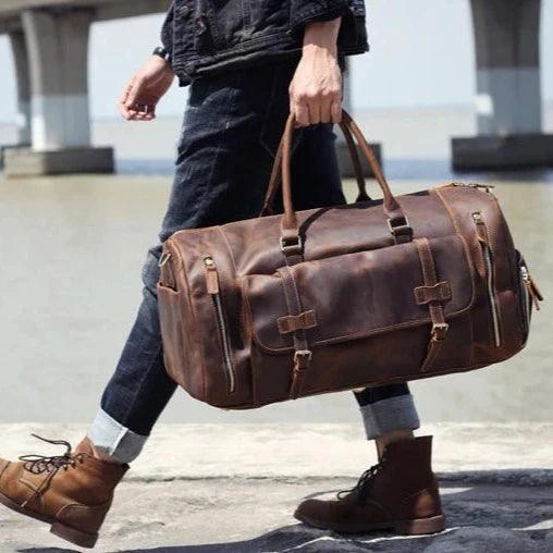 Bolsa de Viagem Nomad Leather Duffle