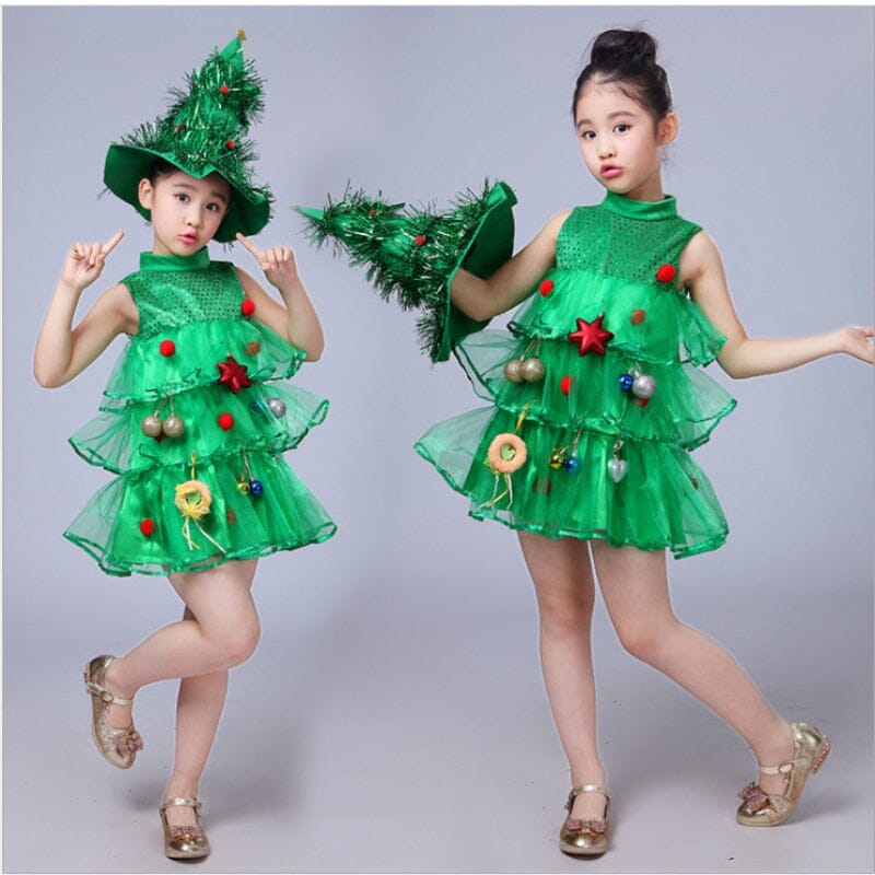 Vestido Fantasia Árvore de Natal Coleção Dezembro Morada