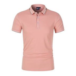 Camisa Masculina Casual Polo Slim Morada Fit