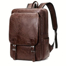 Mochila Executiva Britânica Para Notebook - Couro Legitimo